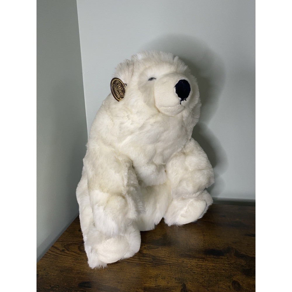 Snow White Polar Teddy Bear Westcliff Collection of Wildlife Plush Stuffed
